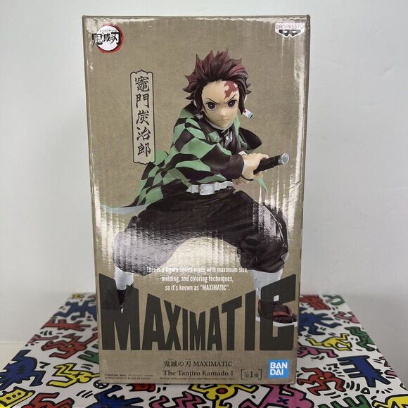 Demon Slayer Maximatic The Tanjiro Kamado I‎ Figure BanPresto Original Box NEW - Picture 1 of 5